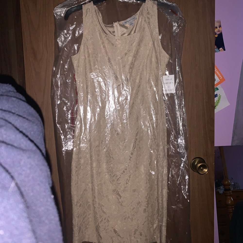Tan Dress